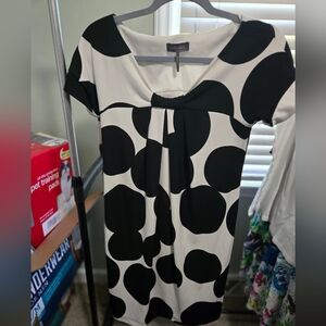 Black and White Polka Dot Dress